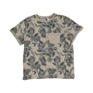 Leaf/Snake Allover Pocket Tee/T-Shirt